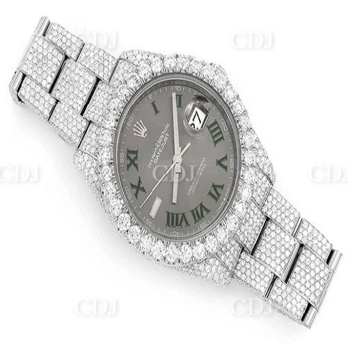 Custom Stainless Steel Diamond Watch Pass Diamond Tester VVS Moissanite Watch customdiamjewel