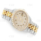 Rolex Full Diamond For Men Arabic Dial Timepiece customdiamjewel