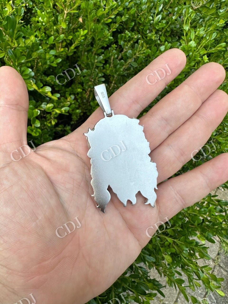 Hip Hop Plain Jesus Piece Pendant  customdiamjewel   