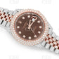 Custom Moissanite Diamond Men's Watch Stainless Steel Iced Out Watch customdiamjewel