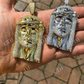 Hip Hop Moissanite Jesus Piece Pendant  customdiamjewel   