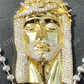 Hip Hop Moissanite Jesus Piece Pendant  customdiamjewel   