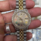 36mm Rolex Big Bezel on Diamond Rainbow Digit Rolex Watch For Men customdiamjewel