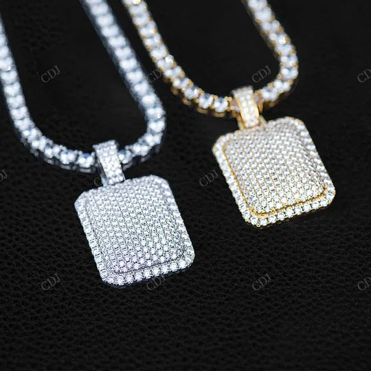 Bread in Yellow Gold and White Gold Plated Pendant hip hop jewelry CustomDiamJewel