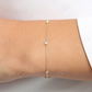 0.20CTW Moissanite Solitaire Bracelet  customdiamjewel   