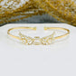 Unique Angel Wing Designer CVD Diamond Bracelet  customdiamjewel   