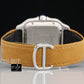 Stainless Steel Bezel Iced Out Cartier Diamond Watch For Men customdiamjewel