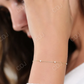 0.20CTW Moissanite Solitaire Bracelet  customdiamjewel   