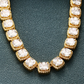 11MM Cluster Cushion Diamond Tennis Chain For Men hip hop jewelry CustomDiamJewel