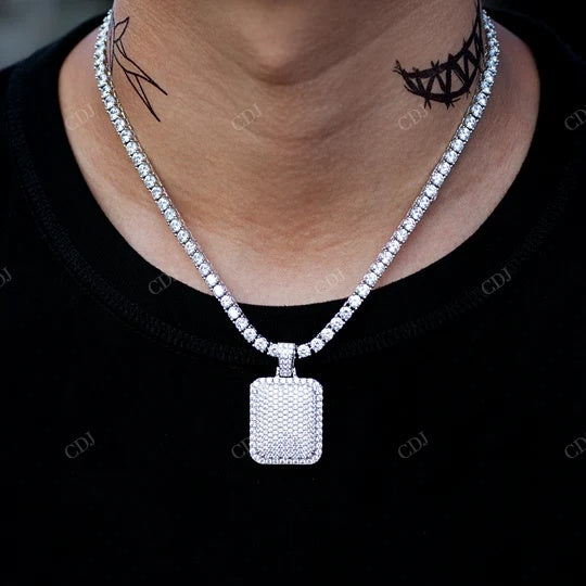 Bread in Yellow Gold and White Gold Plated Pendant hip hop jewelry CustomDiamJewel