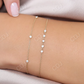 0.20CTW Moissanite Solitaire Bracelet  customdiamjewel   