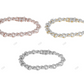 Unique VVS Moissanite Infinity Style unisex Bracelet