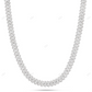 18KT Yellow Gold Fully Iced Out Moissanite Cuban Link Chain CustomDiamJewel