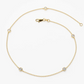 0.20CTW Moissanite Solitaire Bracelet  customdiamjewel   