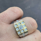 Natural Diamond 14K Gold Ring  customdiamjewel   