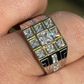 Natural Diamond 14K Gold Ring  customdiamjewel   
