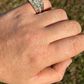 Natural Diamond 14K Gold Ring  customdiamjewel   
