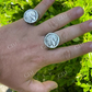 Sterling Silver Eagle Ring  customdiamjewel   
