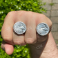 Sterling Silver Eagle Ring  customdiamjewel   