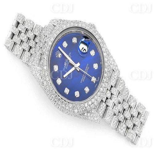 Luxury Moissanite Fully Iced Out Watch customdiamjewel