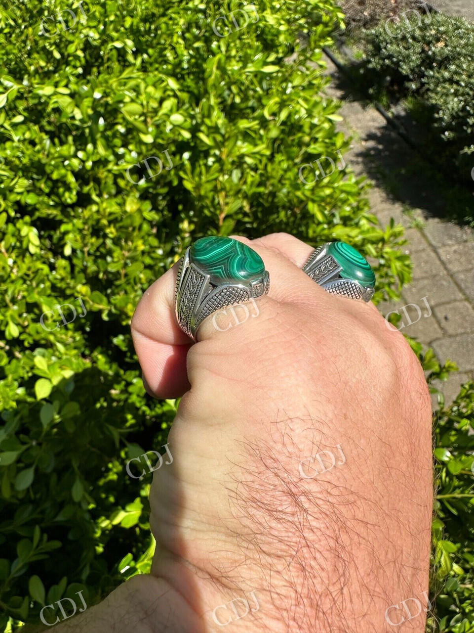 Signet Hip Hop Ring For Men  customdiamjewel   