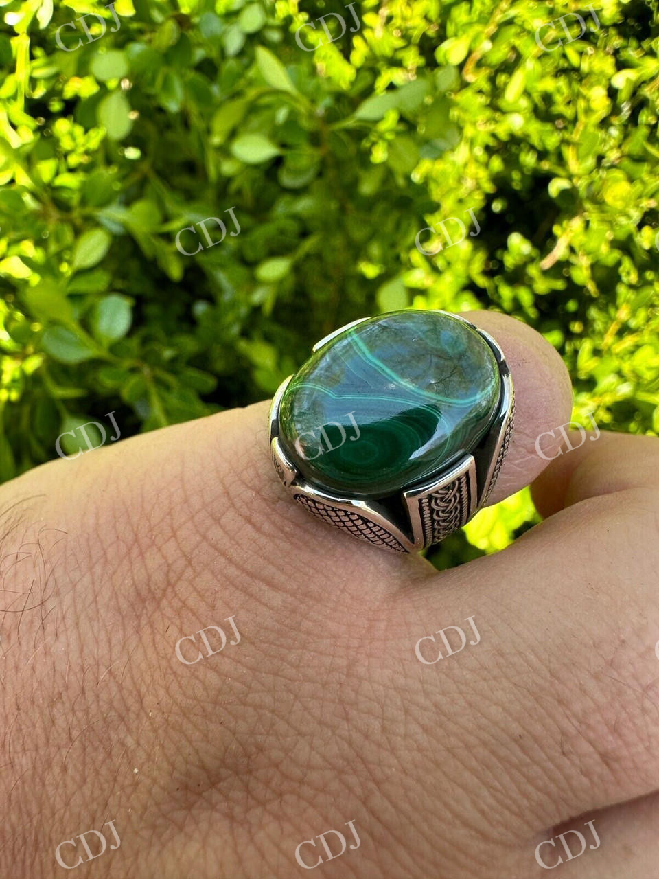Signet Hip Hop Ring For Men  customdiamjewel   