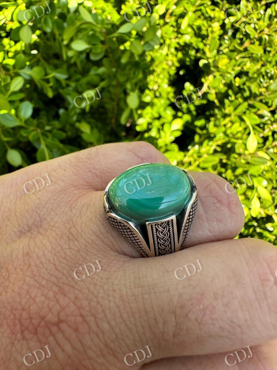 Signet Hip Hop Ring For Men  customdiamjewel   