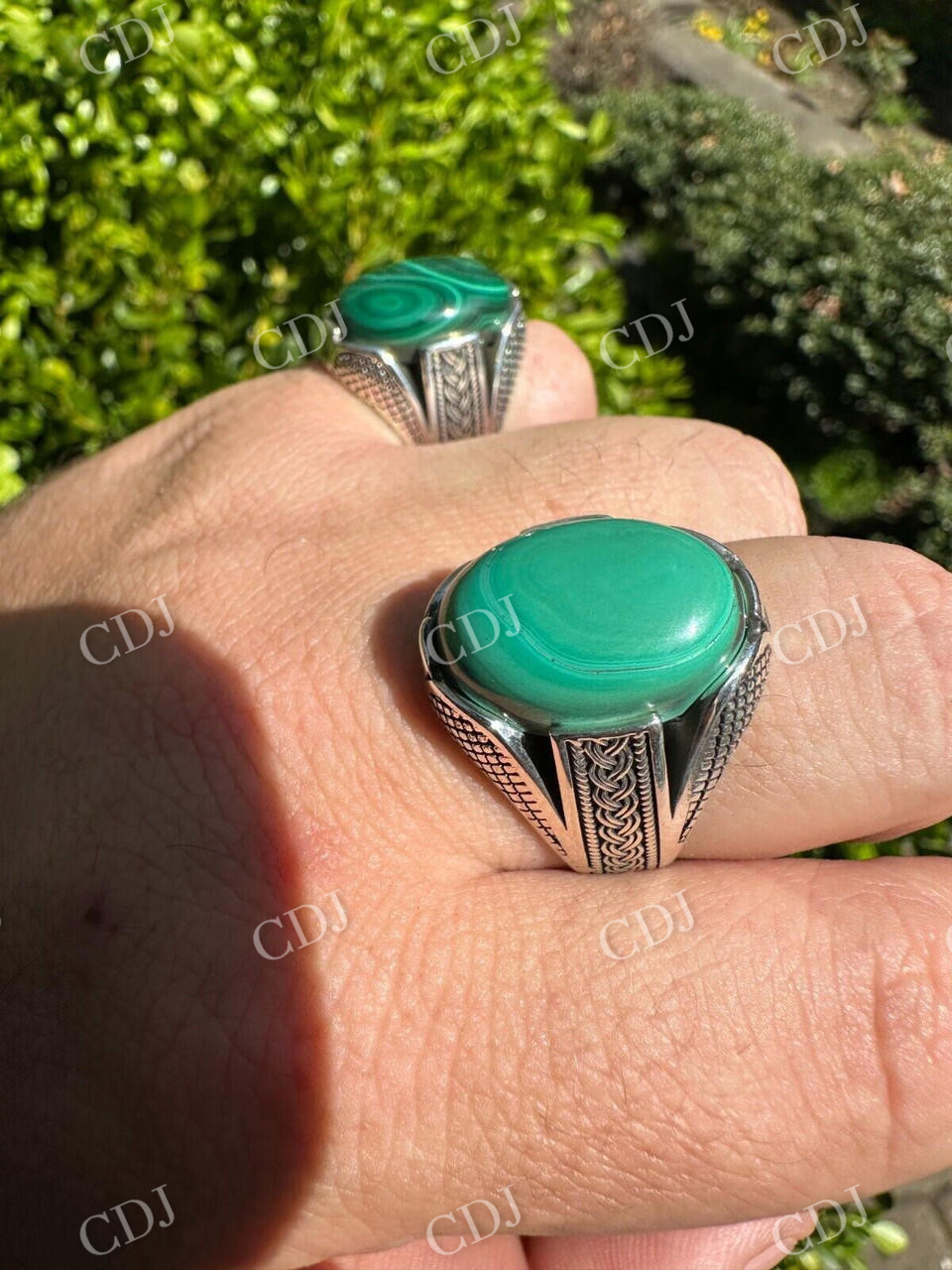 Signet Hip Hop Ring For Men  customdiamjewel   