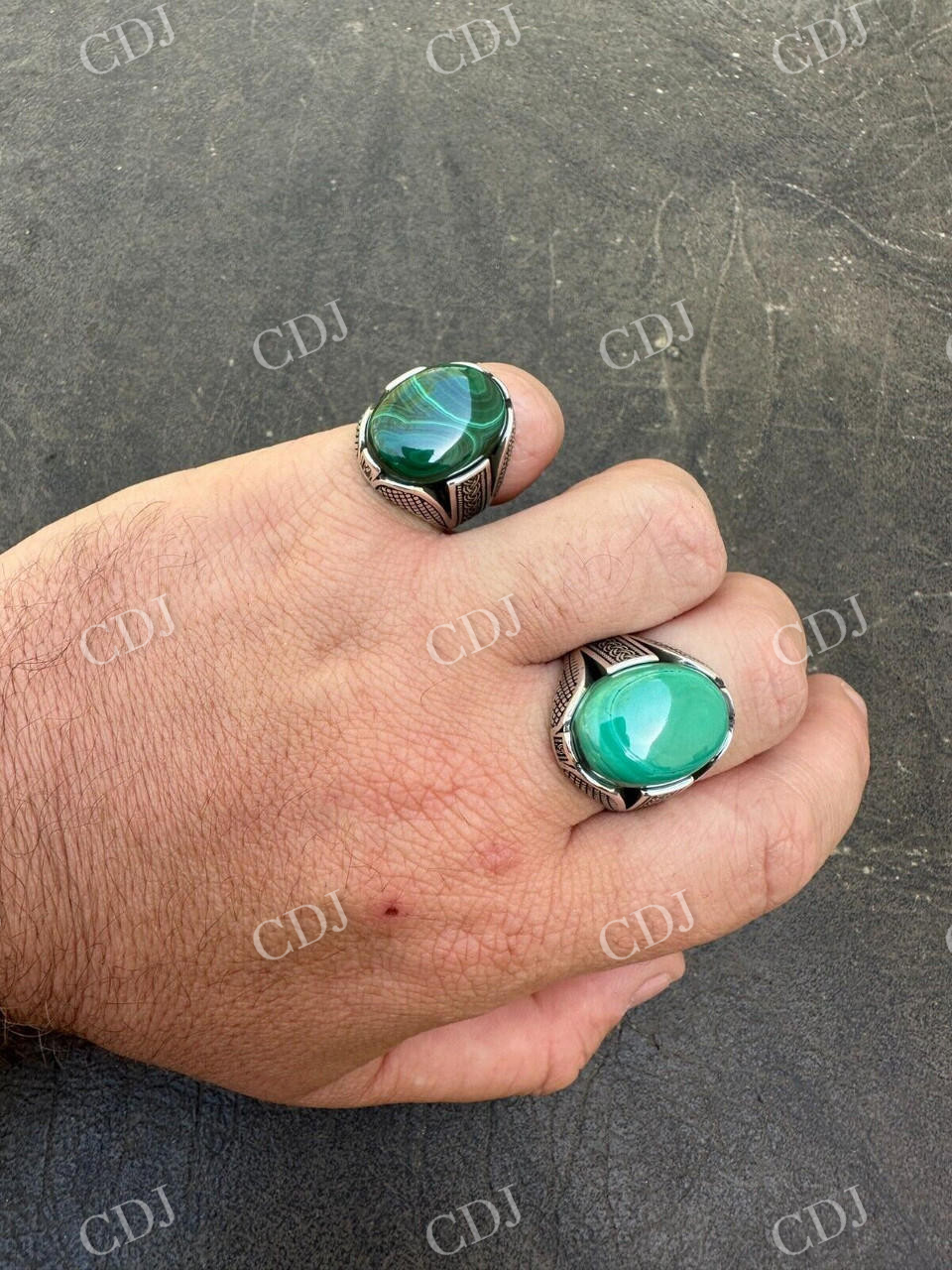 Signet Hip Hop Ring For Men  customdiamjewel   
