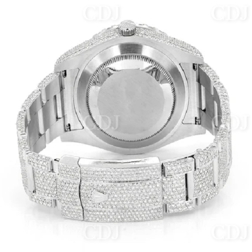 High Quality Black Dial Hip Hop Wrist Watch customdiamjewel