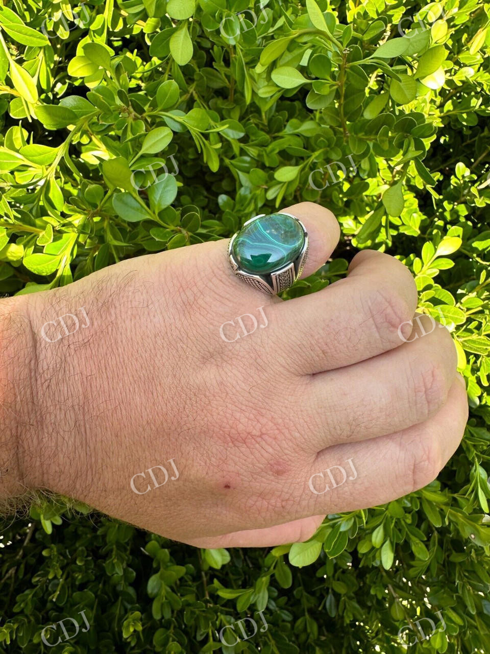 Signet Hip Hop Ring For Men  customdiamjewel   