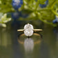 Oval Cut Lab-Grown Diamond Ring customdiamjewel