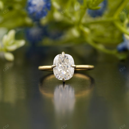 Oval Cut Lab-Grown Diamond Ring customdiamjewel
