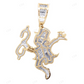 Sterling Silver Moissanite Custom Monopoly Man Pendant CustomDiamJewel
