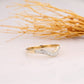0.35CTW Lab Grown Diamond Curved Wedding Band  customdiamjewel   