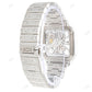 Cartier Skeleton Moissanite Diamond Watch customdiamjewel