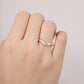 0.35CTW Lab Grown Diamond Curved Wedding Band  customdiamjewel   
