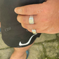 Hip hop Iced out Diamond Ring For Husband  customdiamjewel   