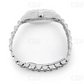 41MM Diamond Studded Roman Digit White Gold Watch customdiamjewel