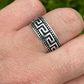 Greek Key Unisex Ring  customdiamjewel   