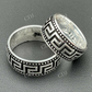 Greek Key Unisex Ring  customdiamjewel   