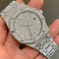 AP Lab Grown Diamond Hip Hop Iced Out Stainless Steel Watch customdiamjewel