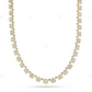 VVS Moissanite 925 Silver Butterfly Tennis Chain For Women CustomDiamJewel