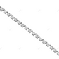 VVS Moissanite 925 Silver Butterfly Tennis Chain For Women CustomDiamJewel