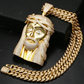 Custom Moissanite Oversized Jesus Pendant hip hop jewelry CustomDiamJewel