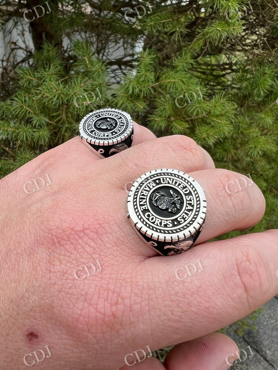 Marine Corps Sempre Fi Ring  customdiamjewel   