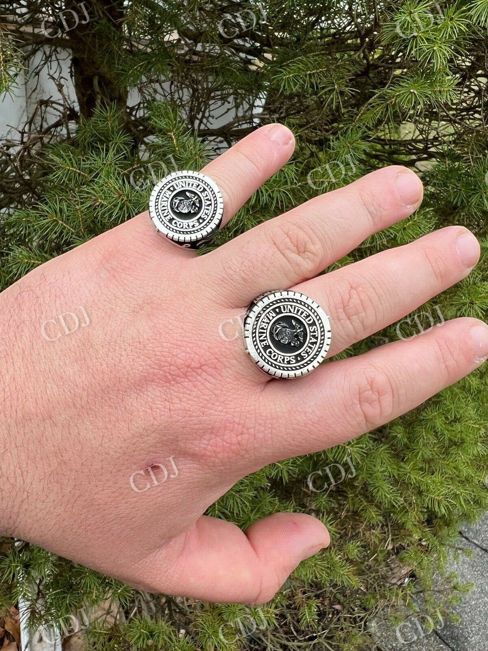 Marine Corps Sempre Fi Ring  customdiamjewel   