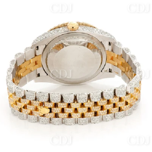 Rolex VVS Diamond High Quality Buss Down Moissanite Watch customdiamjewel