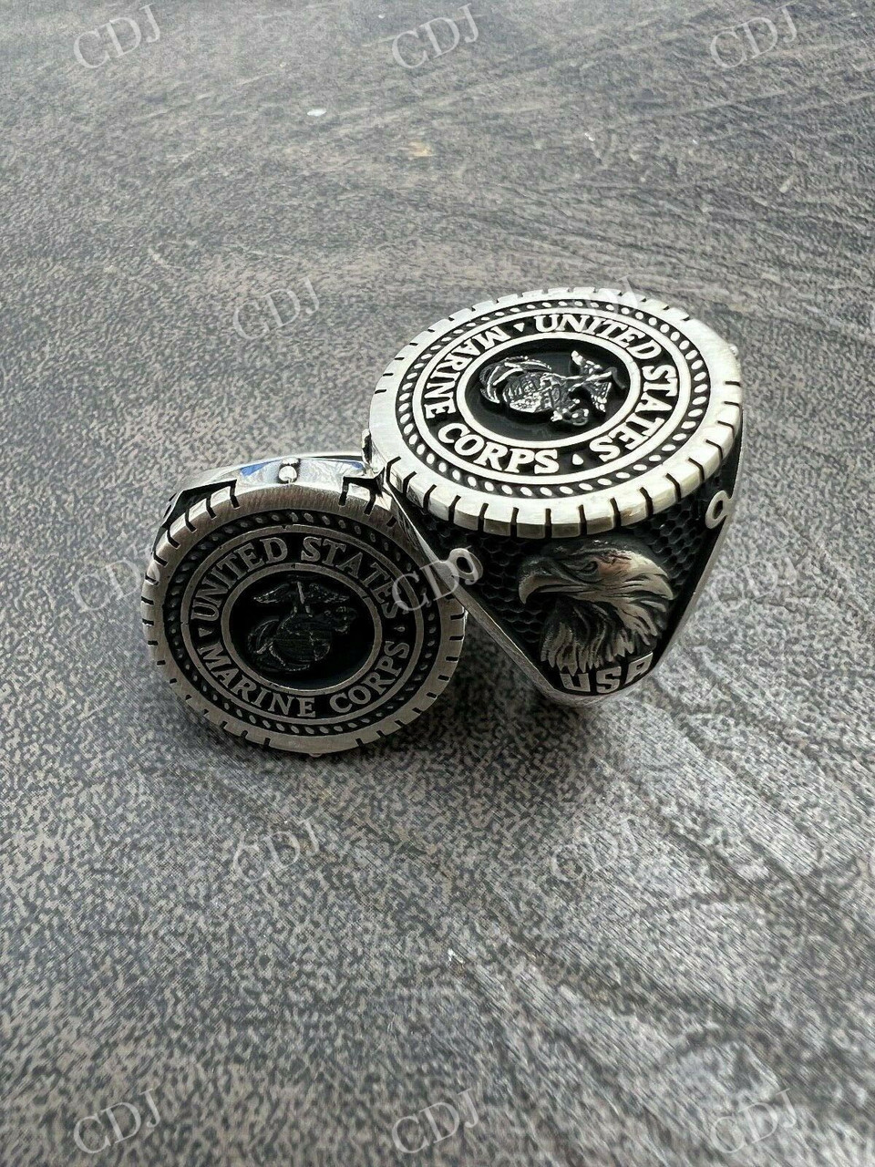 Marine Corps Sempre Fi Ring  customdiamjewel   