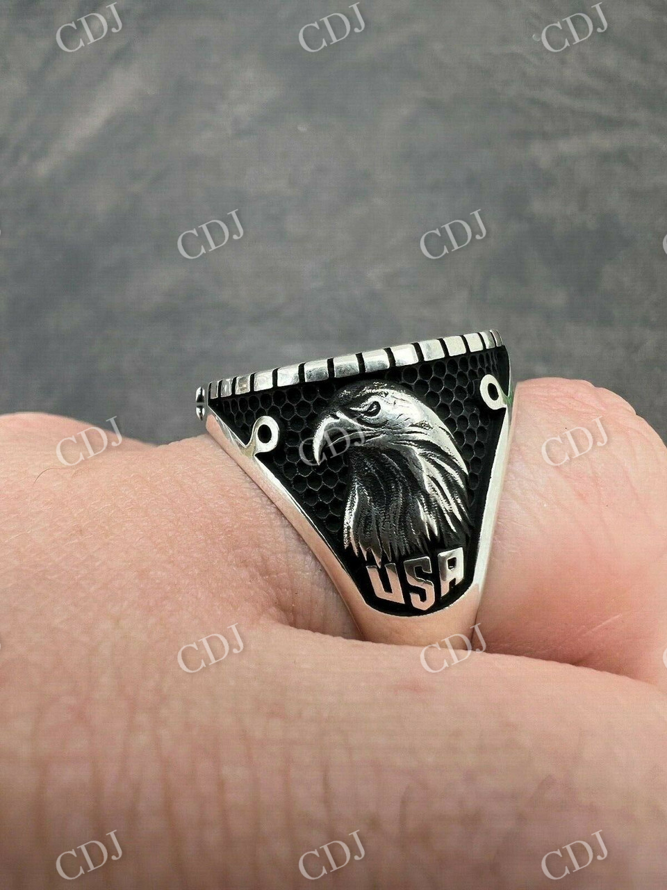 Marine Corps Sempre Fi Ring  customdiamjewel   